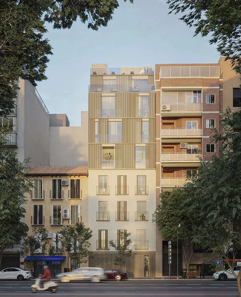 Santa Engracia. Reestructuración Total En Edificio Residencial Ho96 02